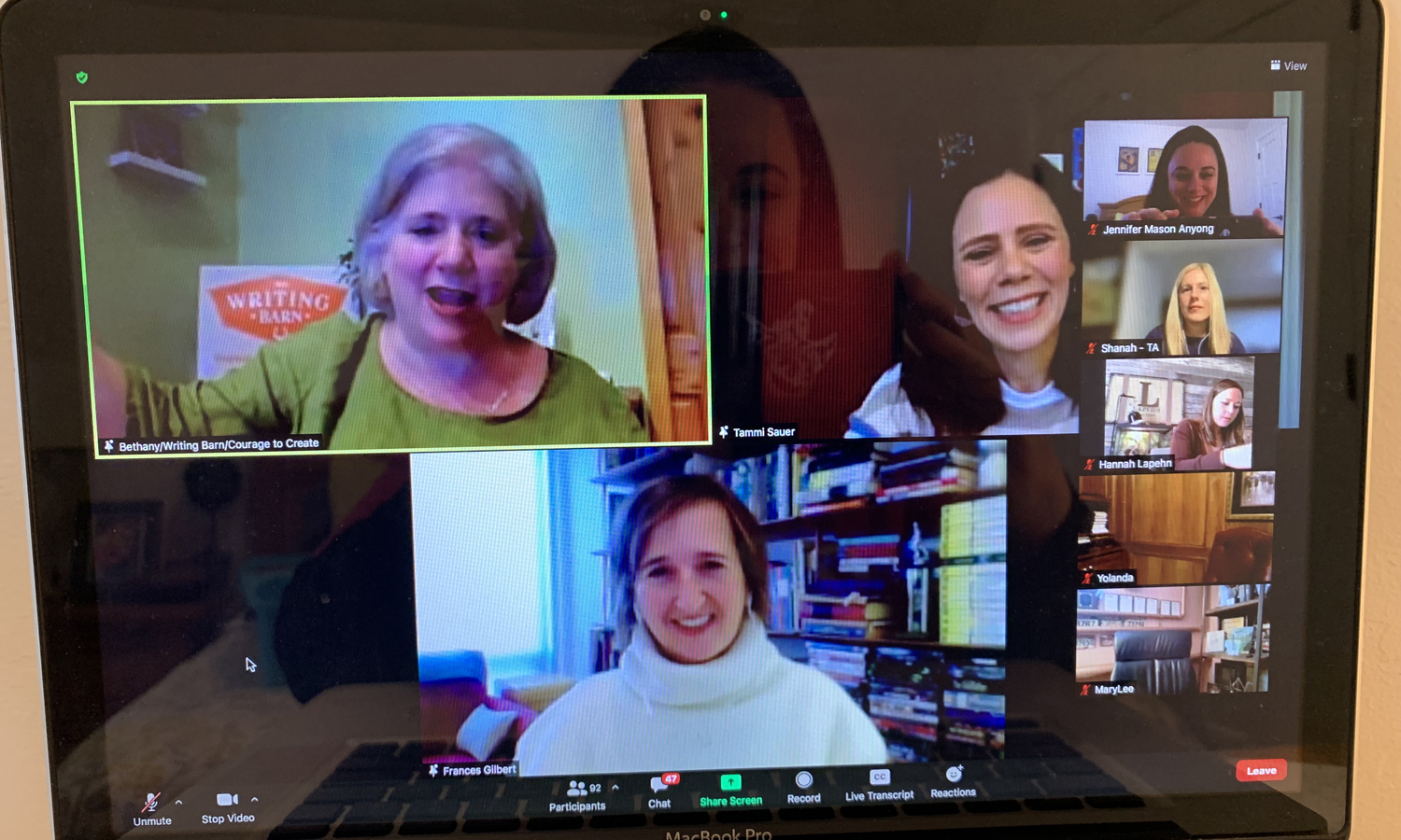 A glimpse into The Funny Women of Kidlit Confab where Tammi Sauer and Francis Gilbert talked with Bethany Hegedus